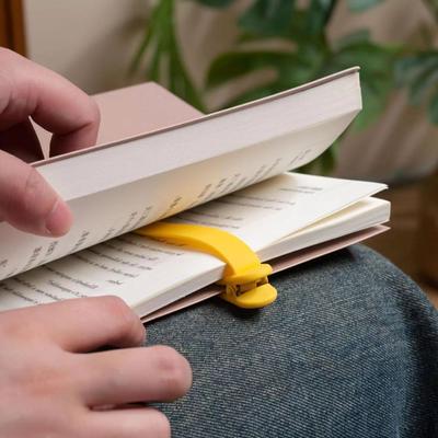 Умная закладка, силиконовый держатель для книг, аксессуары, эластичная, гибкая, уникальный дизайн, закладка для чтения для любителей чтения