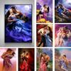 New Arrival Sexy Lover Kissing Couple Diamond Embroidery DIY Diamond Painting 5D Picture Mosaic Wedding Gift Decor Handmade Art