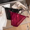 Sexy Lace Panties Transparent Mesh Triangle Women's Panties