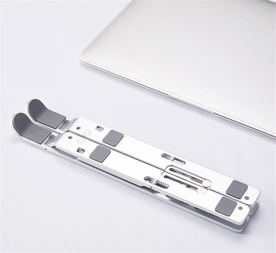 Металлический алюминиевый сплав складная подставка для ноутбука портативная охлаждающая подставка