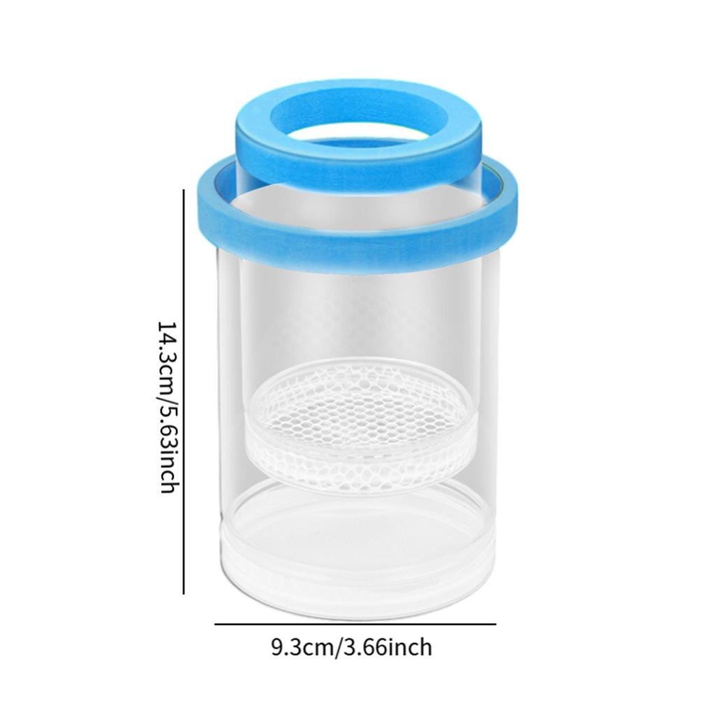 Изоляционный ящик для разведения рыб для аквариума, пластиковая сетка, инкубатор, ящик для разведения мальков рыбок, креветок, рыб-клоунов, гуппи