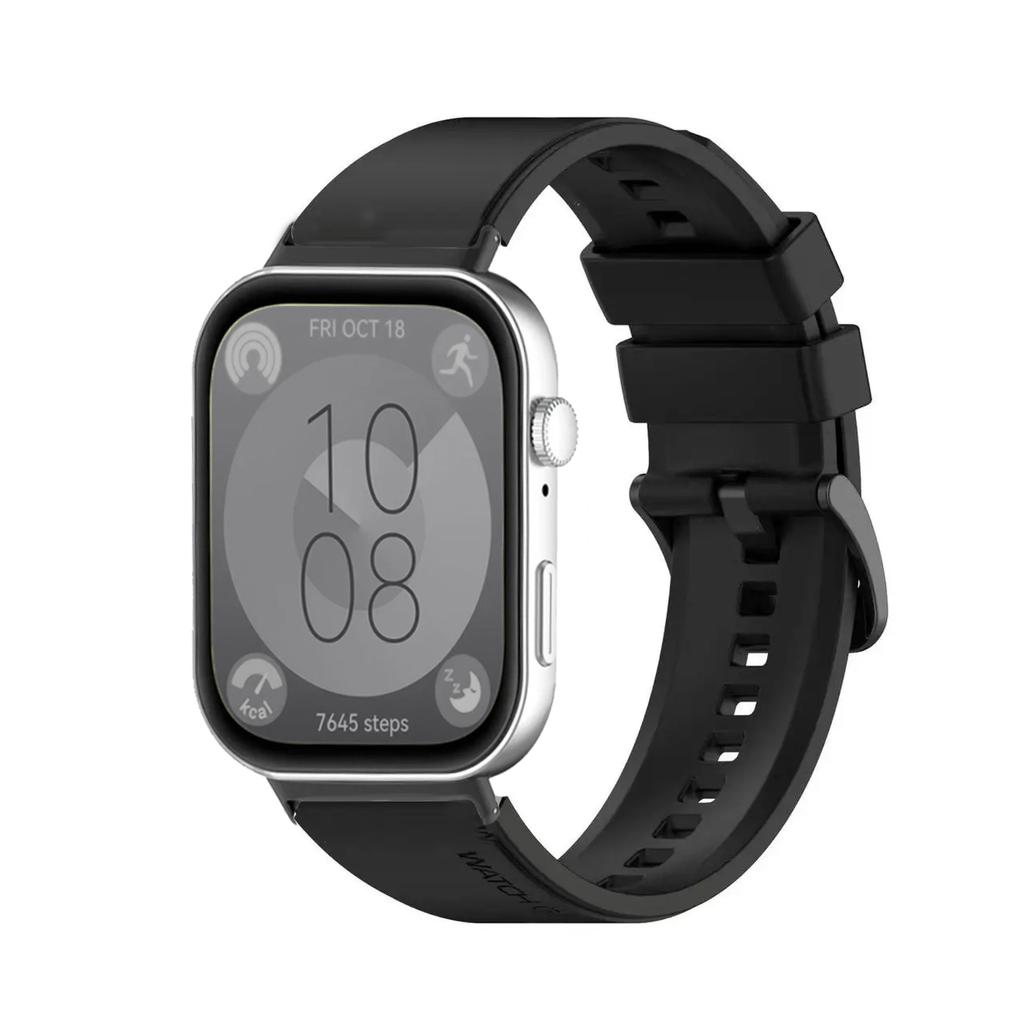 Мягкий силиконовый ремешок для Huawei Watch Fit 3, спортивный, удобный браслет, ремешок для Huawei Watch Fit 3, сменная ремешок