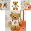 Cosy Teddy Bear Plush Doll With Beige And Brown Short Velvet For Room Decoration