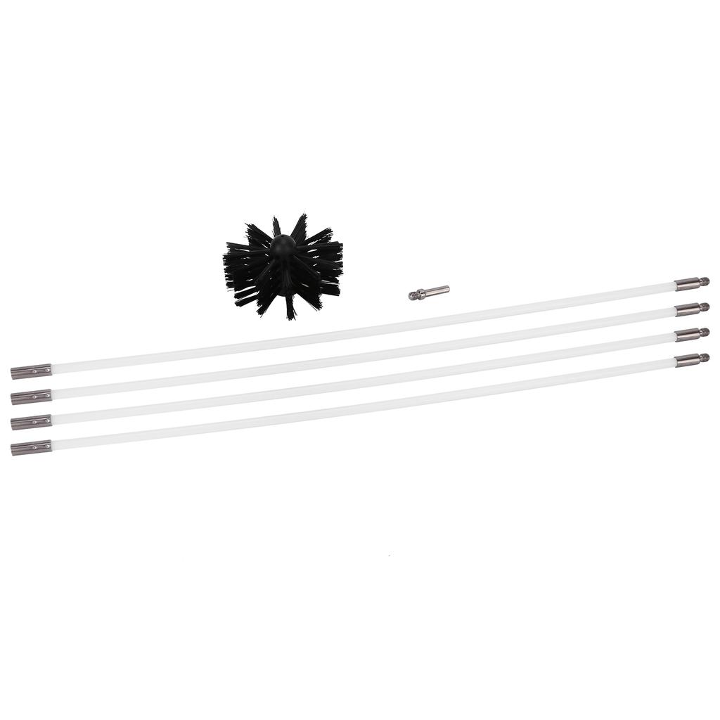 Dryer Vent Cleaning Brush Cleaner Kit Nylon Fireplace Chimney Brushes for Home Cleaning Set
