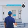 ICSEE A25 Умная уличная PTZ-камера с HD беспроводным биноклем, удаленным управлением с мобильного телефона, полноцветным ночным видением