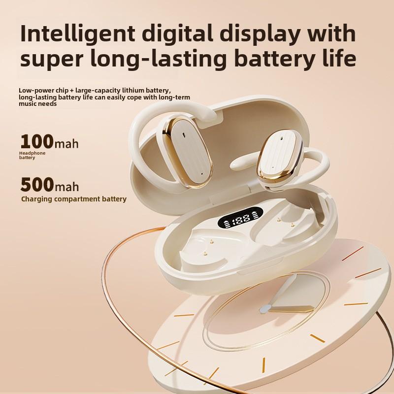 Наушники Earless OWS Bluetooth, спортивные наушники с длительным сроком службы и шумоподавлением