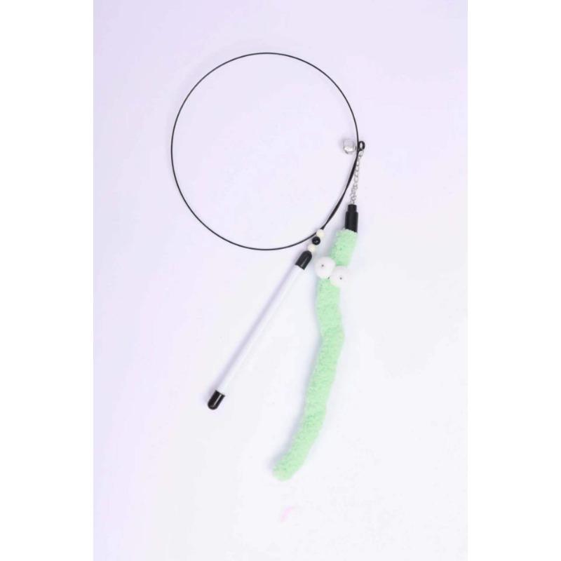 Игрушки для кошек, Колокольчики из стальной проволоки, Махалки из стальной проволоки с перьями, Игрушки для кошек, Товары для питомцев, Игрушки для кошек