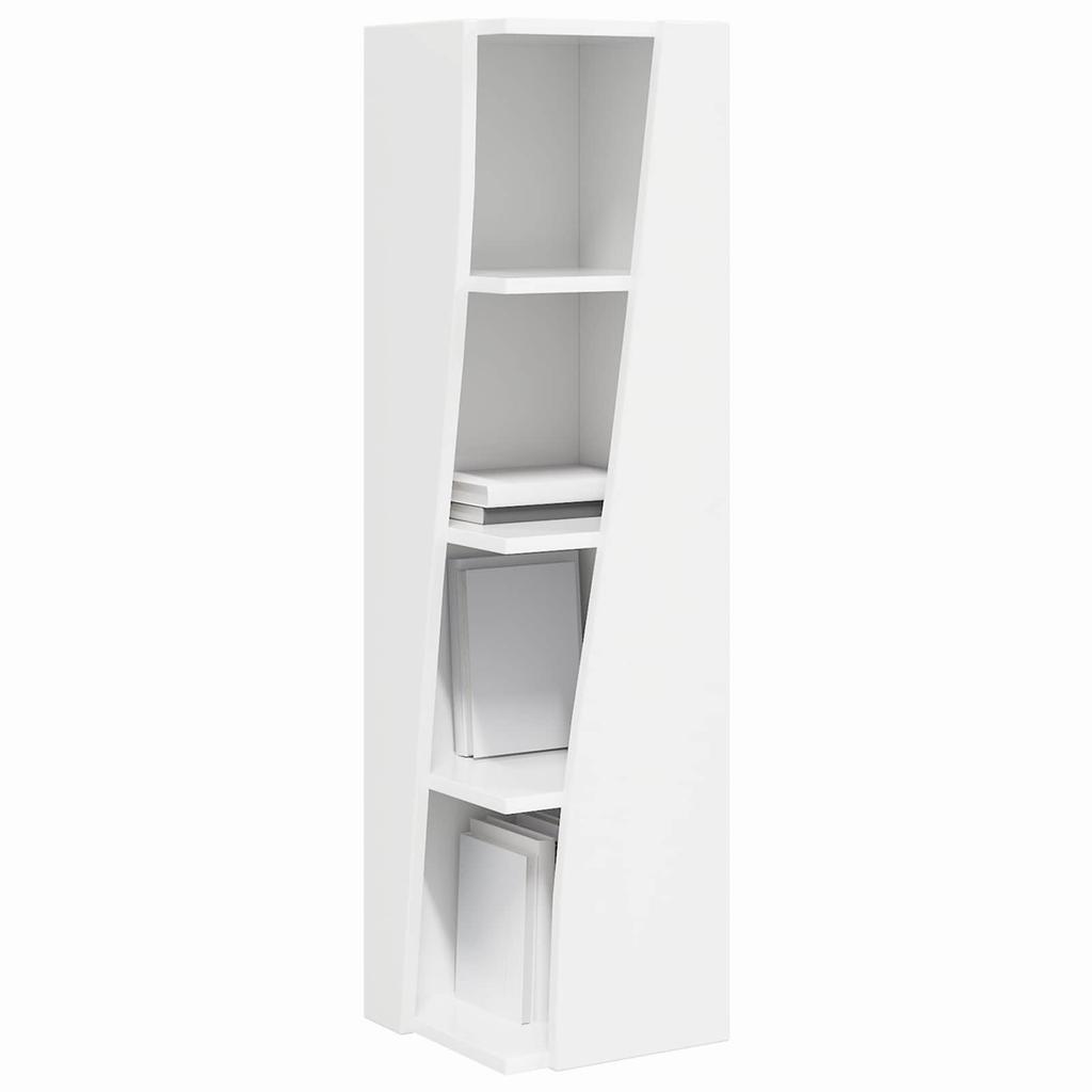 Corner Shelf Unit 27.5 x 27 x 102 cm Engineered Wood
