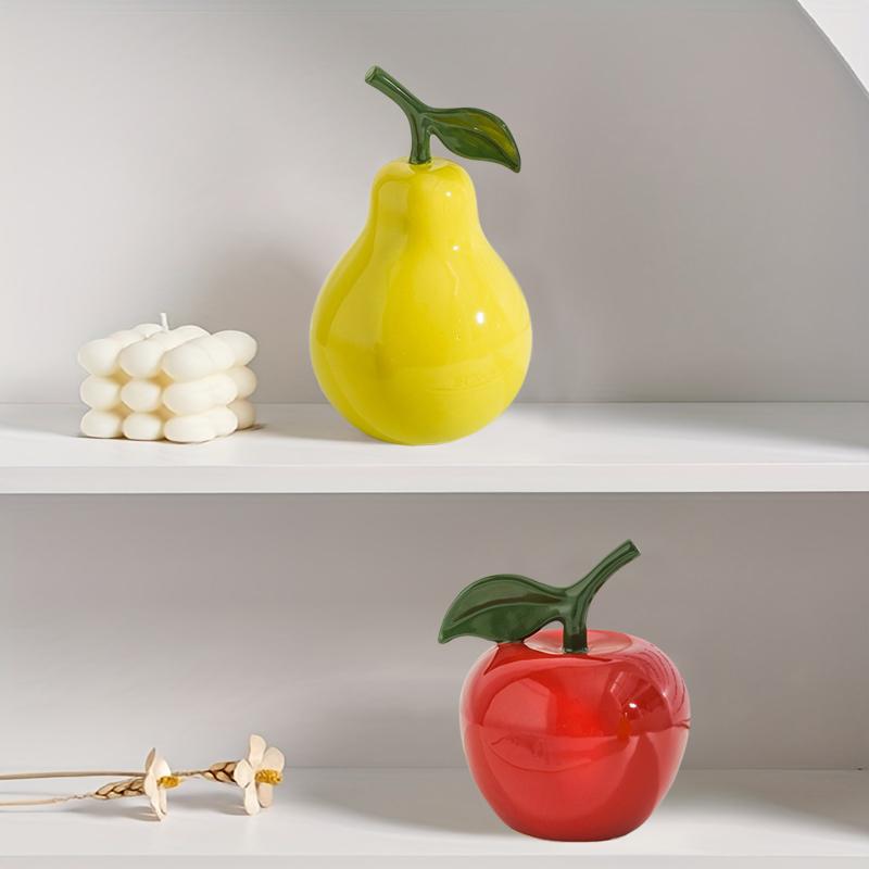 1шт миниатюры фигурки настольные украшения скульптура современная имитация фруктовая статуэтка креатив 2 стиля