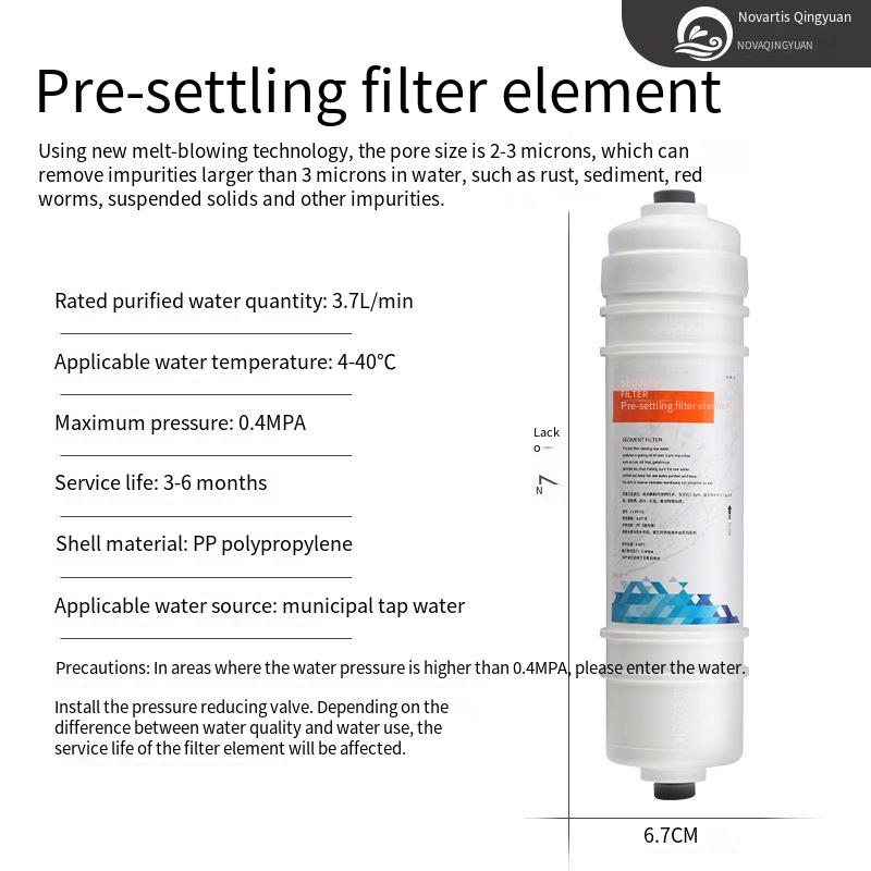 10-дюймовый сменный фильтр для воды, полипропиленовый хлопок, T33 активированный уголь для удаления фильтра для воды, система фильтрации воды