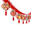 Cartoon 2025 Snake Year Pulling Flag Traditional Snake Year Banner Pendant  Holiday Festival Decor