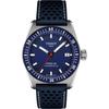 Tissot PR516 Men's Watch with Leather Strap and Blue Dial, Officially Imported, Model T1494071604100