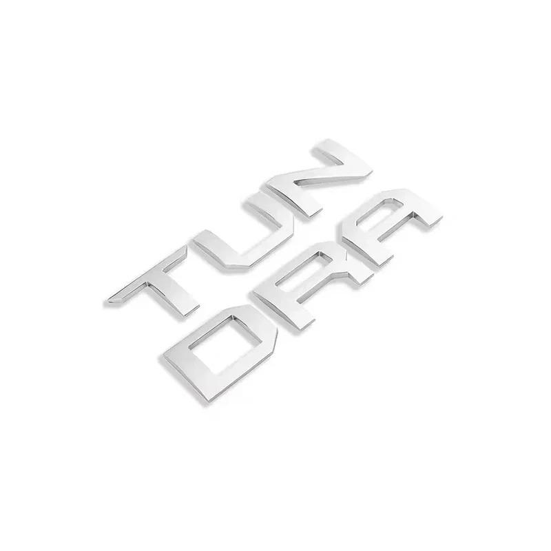 NEW 3D ABS Car Trunk Badge Letters labeling for Toyota Corolla Yaris Camry CHR Avensis Rav4 Auris Auto Accessories RB4