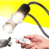 UVA+UVB 3.0 Reptile Lamp Set Clip-on Lamp Holder Bulb Thermometer Hygrometer Turtle Tortoises Lizard Sunlight Basking Heat Light