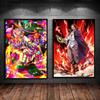 Canvas Poster, Pirate King Anime Ace, High-quality Art Cartoon Character Picture, Friend Gift