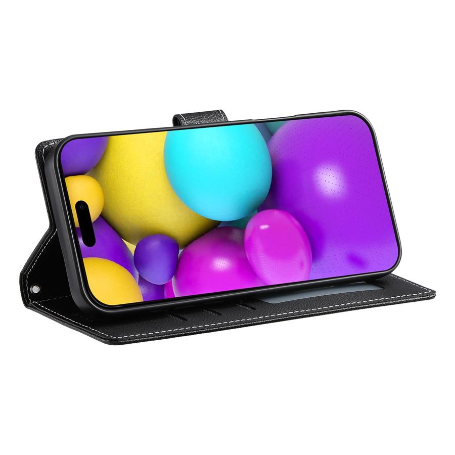 Card Holder Photo Frame Wallet Case for iPhone 16 15 14 13 12 Samsung S25 S24 S23 S22 S21 S20 A56 A55 A54 Google Pixel 9 8 7 6 PU Leather Phone Cases