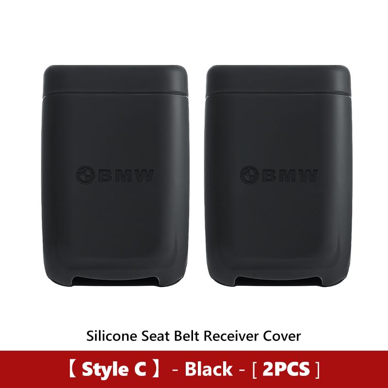 YMZP2 Car Seat Belt Silicone Anti Scratch Protector Cover Accessories For BMW M3 M5 X3 E93 F10 F20 F30 F40 F15 F25 F26 F31 F49 F86