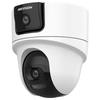 HIKVISION Двухобъективная 4 Мп PTZ WiFi камера видеонаблюдения с двусторонней аудиосвязью, штекер CN (адаптер в комплекте)