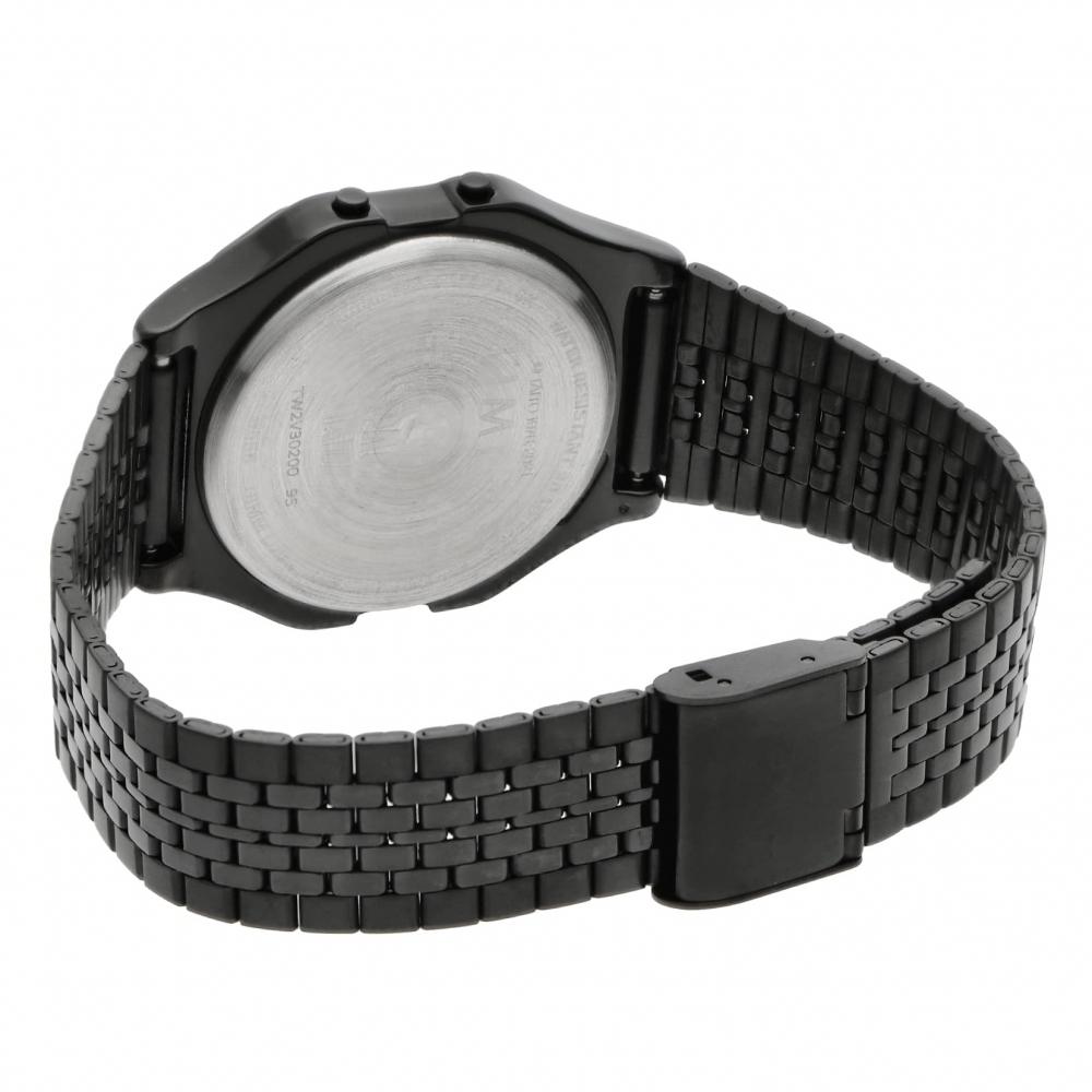 TIMEX Часы TIMEX 80 Space Invaders Collaboration Model Красный циферблат Латунь Акрил Кварцевый японский механизм Цифровой 30MM America Watch TW2V30200 Черный