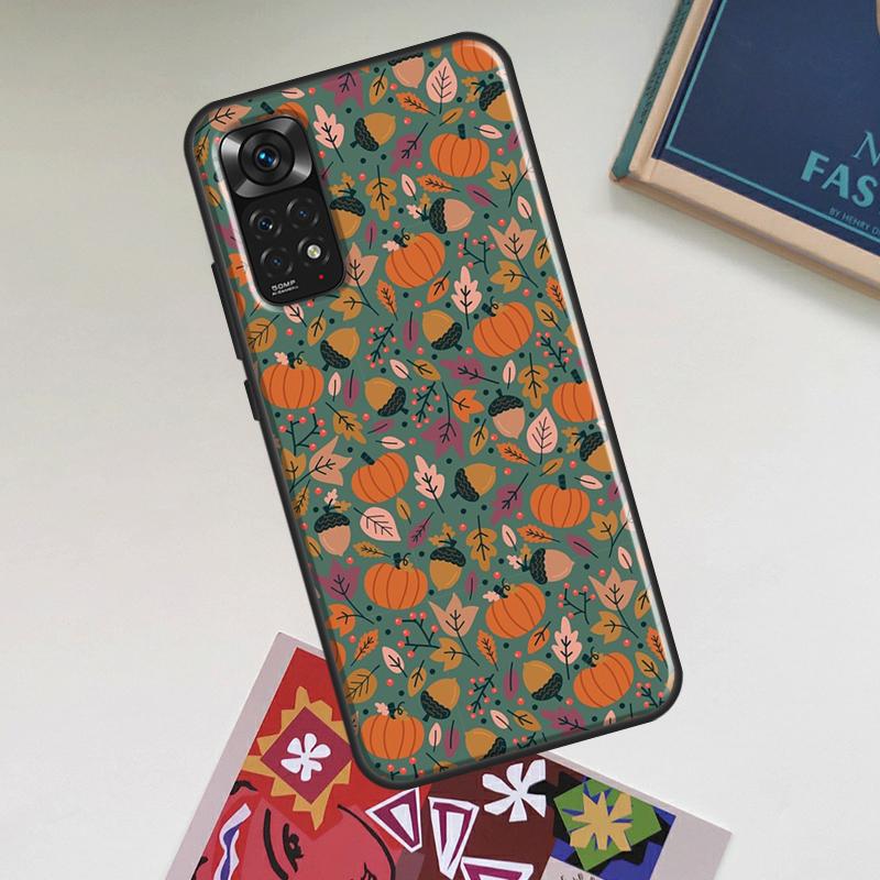 Осенние Листья Падают Хэллоуин Чехол Для Xiaomi Redmi Note 12 Pro Plus 8 9 10 11 Pro 8T 9S 10S 11S 12S 9C 10A 10C 12C Обложка