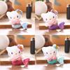 Plush Pendant Mermaid Bag Keyring Keychain Cat Animal Doll Pp Cotton