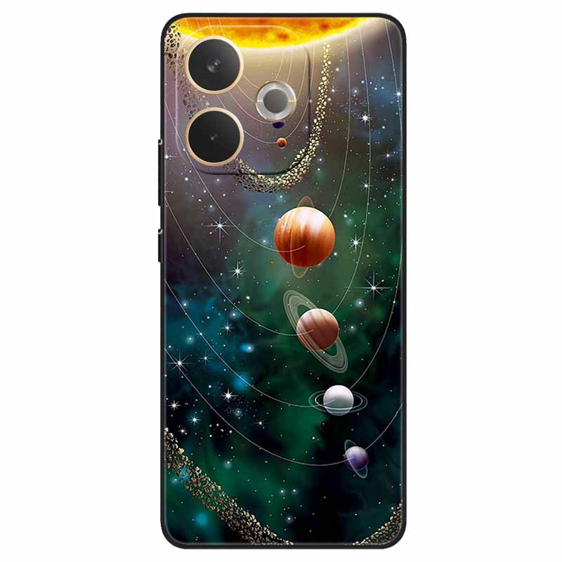 Чехол для OPPO A5 Pro 4G Черный ТПУ Крутые Животные Волки Силиконовая Крышка Телефона для Oppo A5 Pro 5G Защитные Чехлы A5Pro 2025 Чехлы