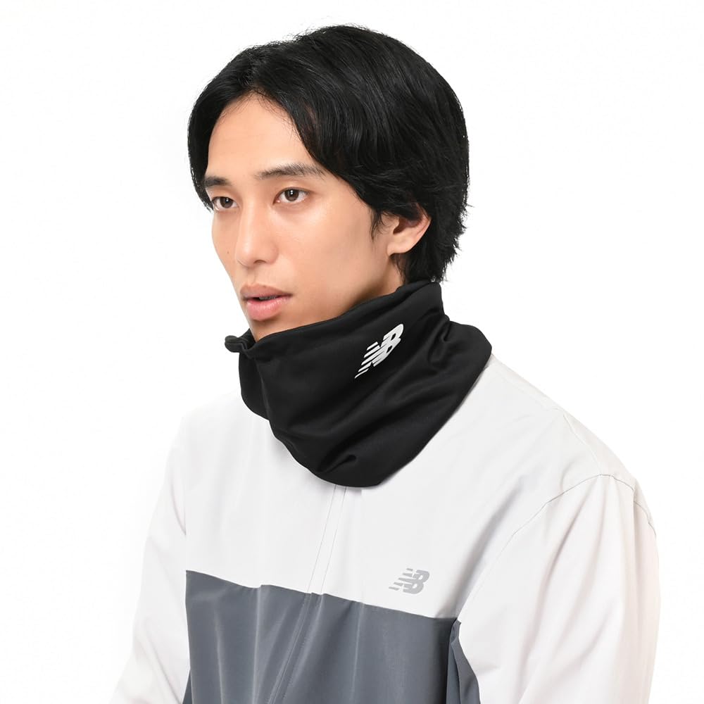 Флисовый бафф New Balance LAM55703BK (Черный/F/Мужской, Женский)