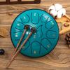 Steel Tongue Drum Compact Design Portable Easy To Use 11 Notes 6 Inches Rain Drum Musical Percussion Instrument