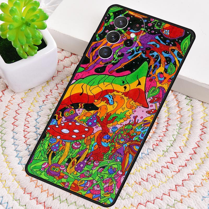 Красочный психоделический триповый чехол для телефона Samsung Galaxy note 10 pro S26 Ultra S23 S24 FE S25 S21 S22 PLUS ударопрочный