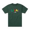 Lakai Footwear Футболка для скейтбординга Зеленая