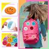 72 Pcs Self Adhesive Smile Face Patch Chenille Patches Colorful Cute Happy Face Chenille Patch Applique for Clothing Fabric Jackets DIY Mobile Phone