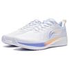 Li Ning Red Hare 6 Сетчатые, Амортизация Текстильная, Износостойкие Низкие Беговые Кроссовки Женские Бело-Оранжевые ARMT016-17