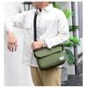 Solid Color Crossbody Bag Waterproof Leisure Bandage Bag Casual Street Bags  Student