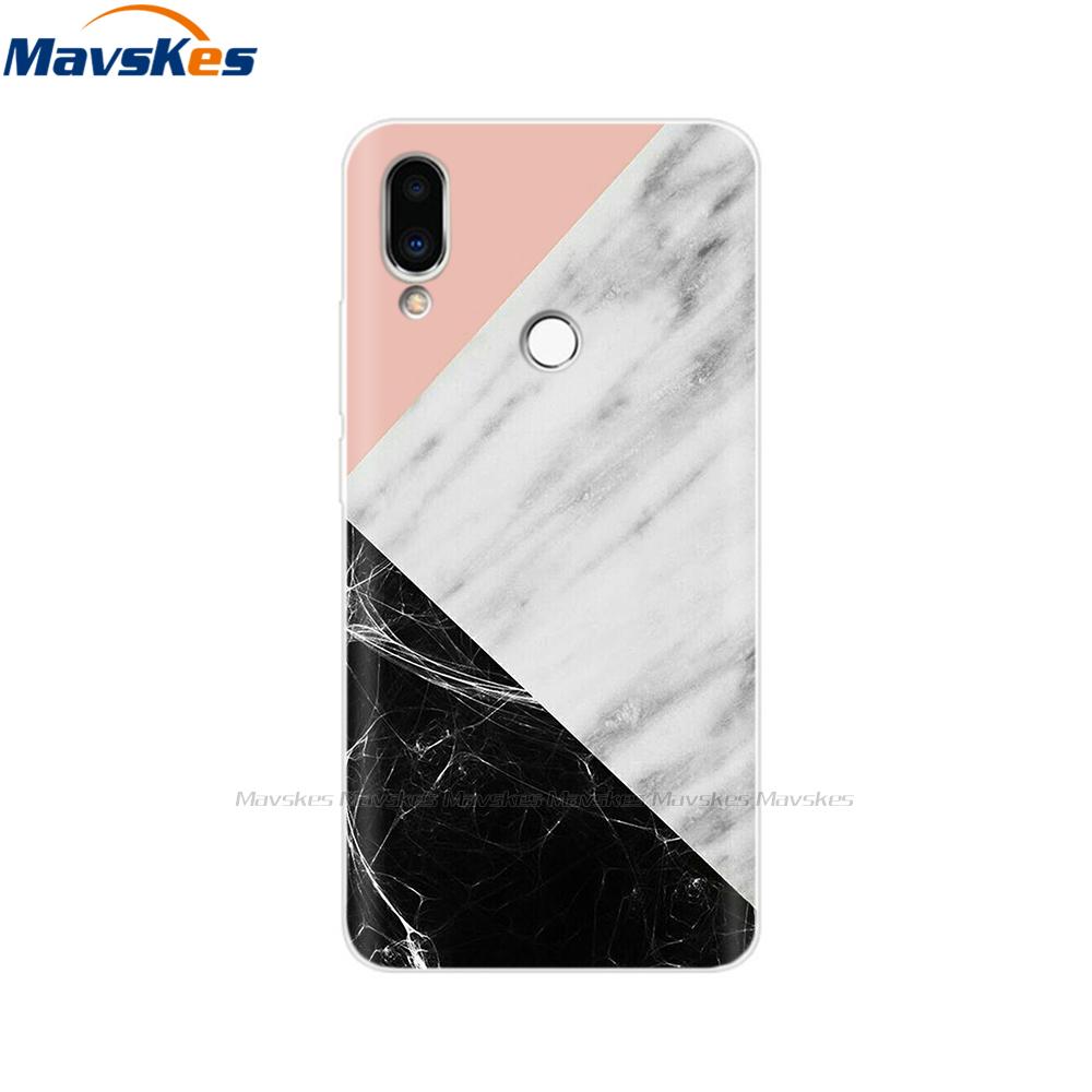Мягкий чехол из ТПУ для Meizu Note 9 с принтом кошки, животного, цветка, защитные силиконовые чехлы, корпуса для телефона, сумки, бампер для Meizu Note9