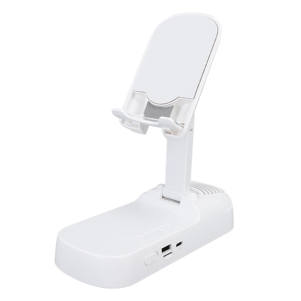 Подставка для мобильного телефона с Bluetooth-динамиком, настольный складной держатель для мобильного телефона, встроенный аккумулятор 1800 мАч