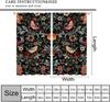 Винтажные шторы William Morris Цветочный и птичий арт-стиль Акварель Печать Оформление окна Гостиная Спальня Блэкаут Изготовлены из Полиэстера Декор