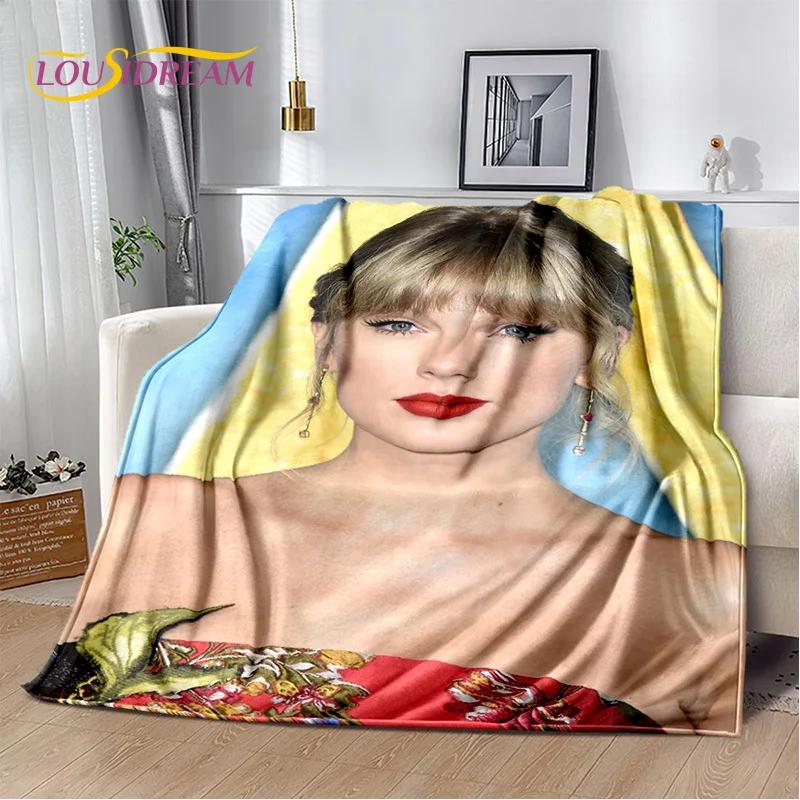 3D одеяло Тейлор-р Сингер T-Swizzle, Мягкое плед-покрывало для дома, спальни, кровати, дивана, пикника, путешествий, офиса, Подарок ребенку, Подарок