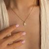 Titanium Steel High Color Retention Polaris Birthstone Necklace 12 Birthday Crystal Star Clavicle Pendant Necklace