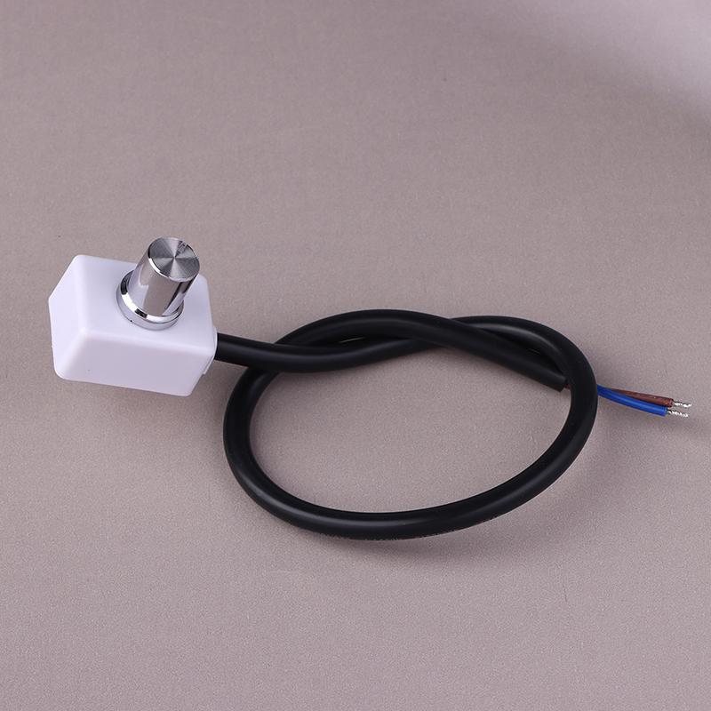 Flicker Free Dc 0-10V/1-10V Mini Knob Dimmer Pwm Controller Rotary Brightness Adjustment For Led Grow Light Fixtures With Switch