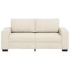 2 Seater Sofa 180 x 77 x 82 cm Linen Texture