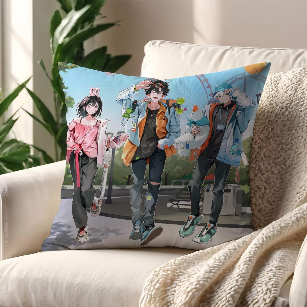 Anime L-Link C-Click B Pillow Case Home Sofa Living Room Office Shop Cover Printing Comfort Decoration Nordic Simplicity