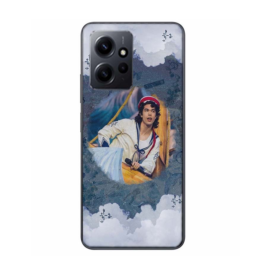 C-Conan Gray Wishbone Phone Case For Redmi 12 13C 12C 15C 9 10 10C Note 13 Pro Plus 14 15 Pro 9T 9C 9A TPU Soft Cover Clear Cell