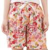 Summer cotton and silk human cotton women's shorts loose and thin four-quarter pants can be worn outside pajama pants casual simple beach pants casual