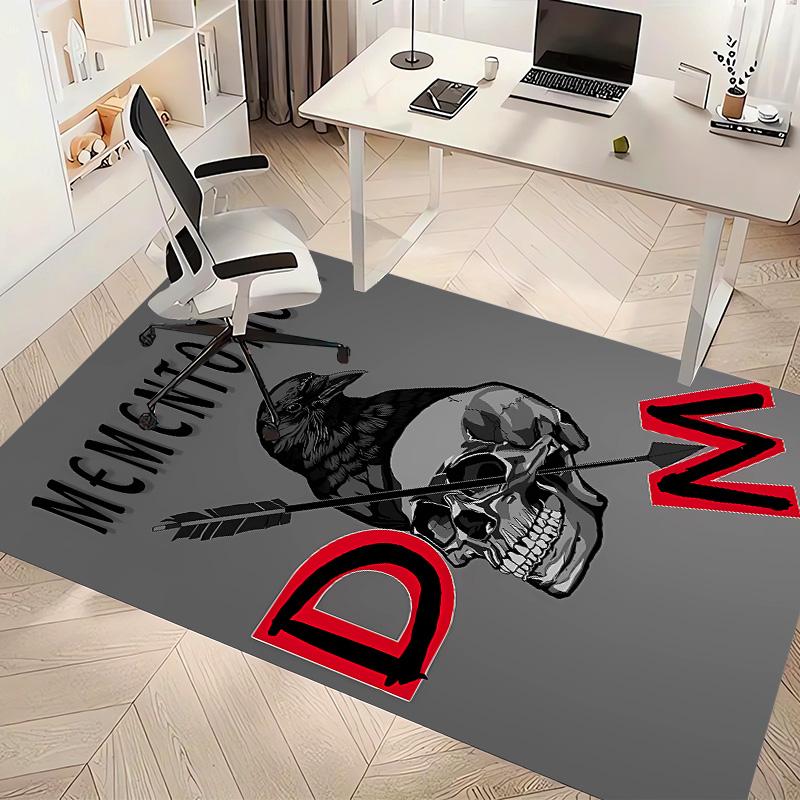 Depeches Band Mode Printed Absorbent Washable Carpet, Non-Slip Bathroom Mats, Kitchen Rugs, Yoga Mat,Living Room Entrance, Camping Picnic Rugs