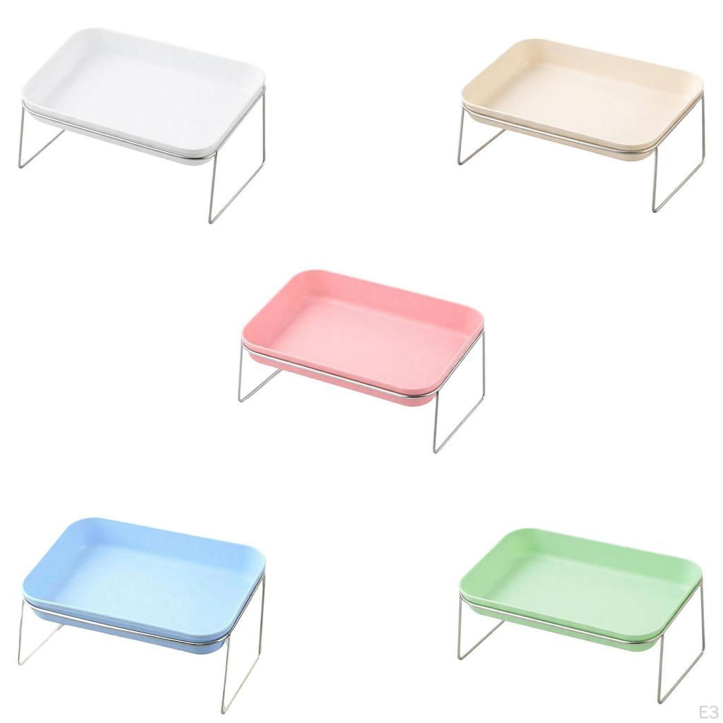 Bowl Easy to Clean Elevated Pet Feeder Raised Cat Food for Small Pets Little Dogs