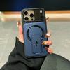 Для Магнитного Чехла Для Для Iphone 17 16 1 14 13 12 Pro Max Складная Подставка Прозрачная Защита Линзы Броня Ударопрочный Чехол