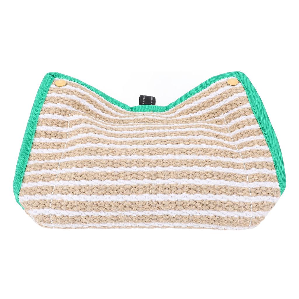 Подушка для укуса собаки, эффективная обучающая износостойкая джутовая игрушка для укуса собаки для немецкой овчарки