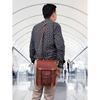 New Vintage Tablet Genuine Vintage Leather ipad/tab/Kindle Satchel Crossbody Shoulder Bag 11 Inch