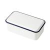 Takenaka Bento Box RETRO MODA Square Wide Lunch Navy 940ml