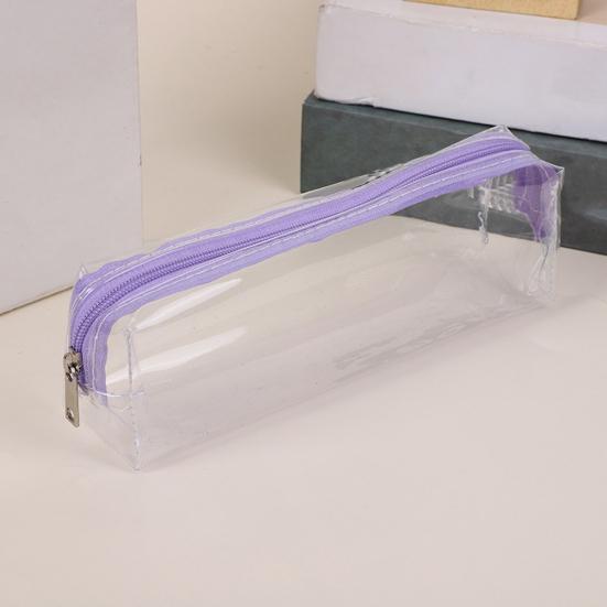 Прозрачная сумка для карандашей Портативная мешка на молнии